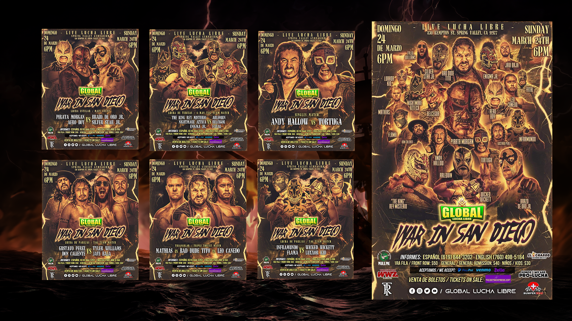 GLOBAL LUCHA LIBRE – WAR IN SAN DIEGO