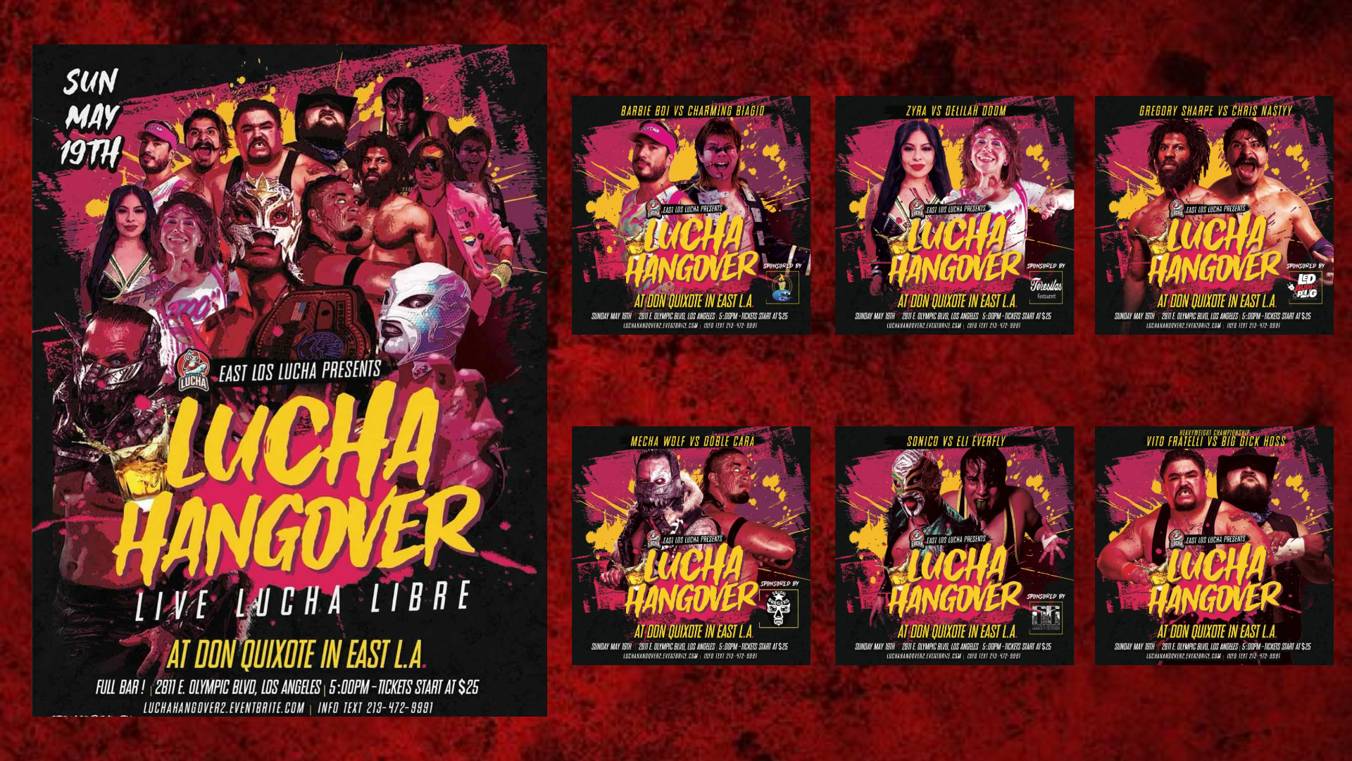 East Los Lucha – Lucha Hangover 2