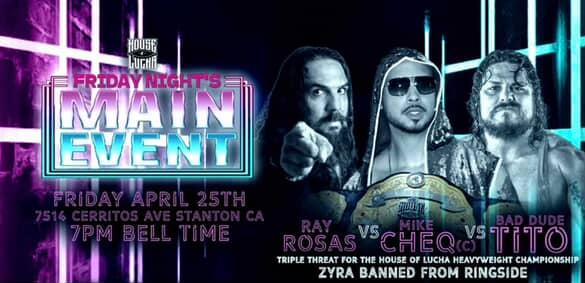 HOUSE OF LUCHA – MAIN EVENT
